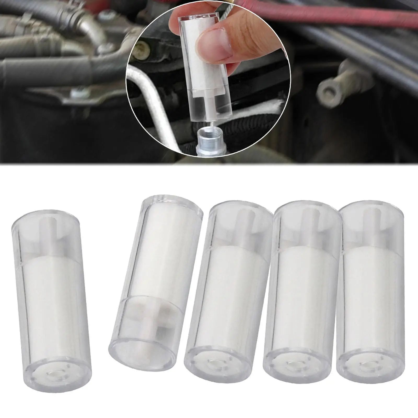 Car Air Conditioner Oil Testers Portable Oil Test Cottons for Repair