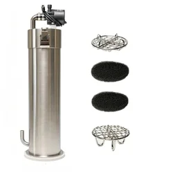 Aquarium Stainless Steel External Canister Filters Top Filter External Canister with Pump ADA Style Filter Bucket Barrel filtro