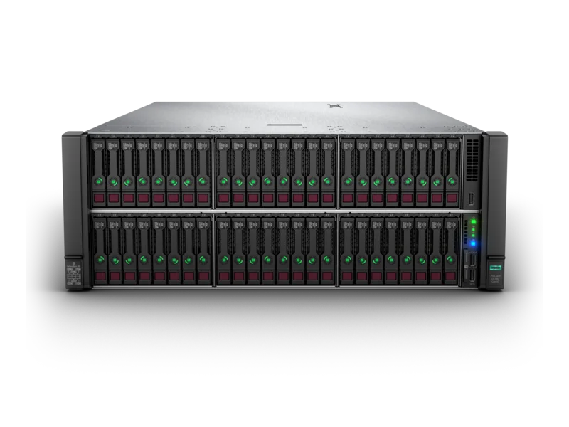 เซิร์ฟเวอร์ GPU NAS Supermini HPE DL580 Gen10 Xeon Gold 5120 CPU แร็ค4U