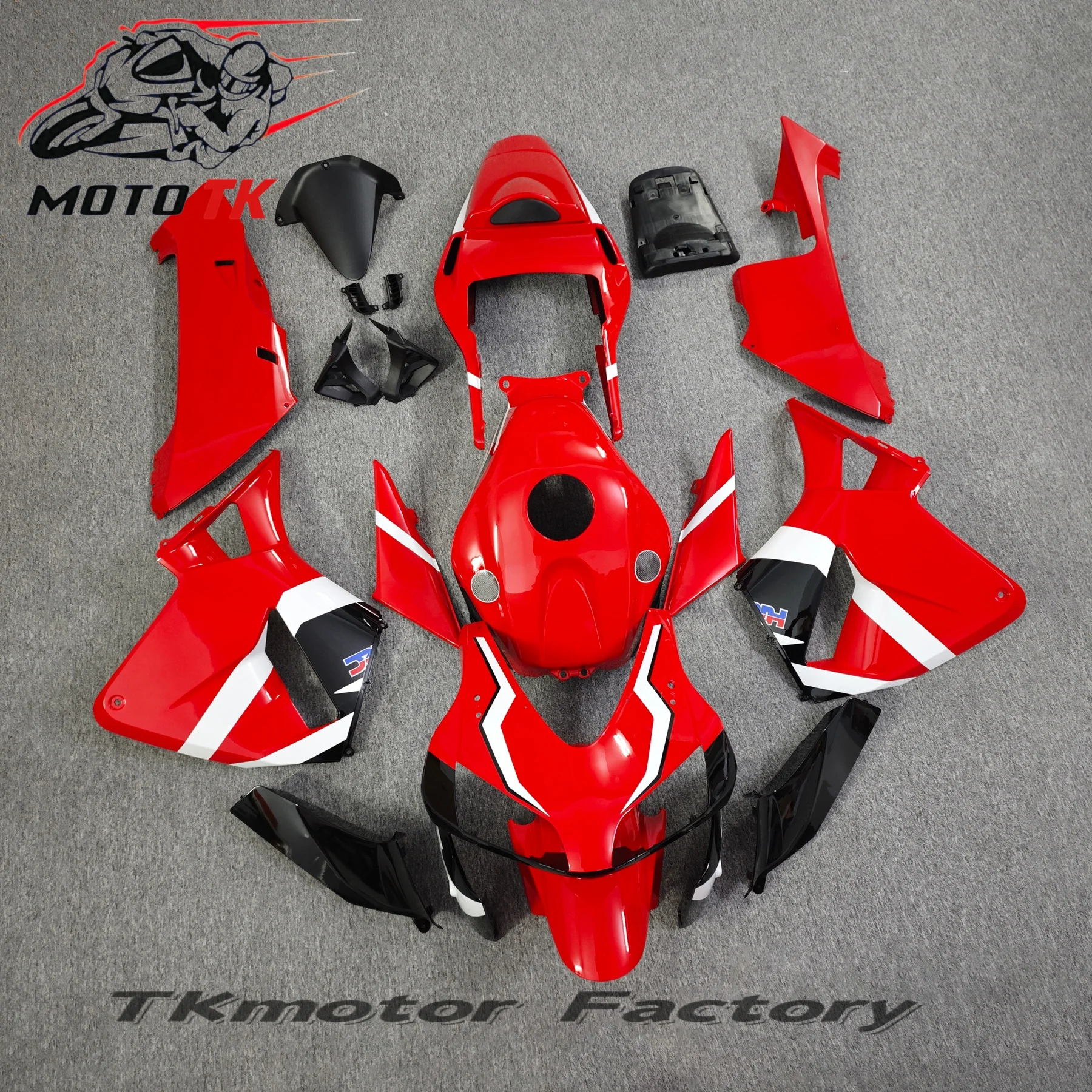 

The New ABS Motorcycle Whole Fairings Kit Fit For CBR600RR CBR600 RR F5 2003 2004 03 04 Bodywork Set Silver white