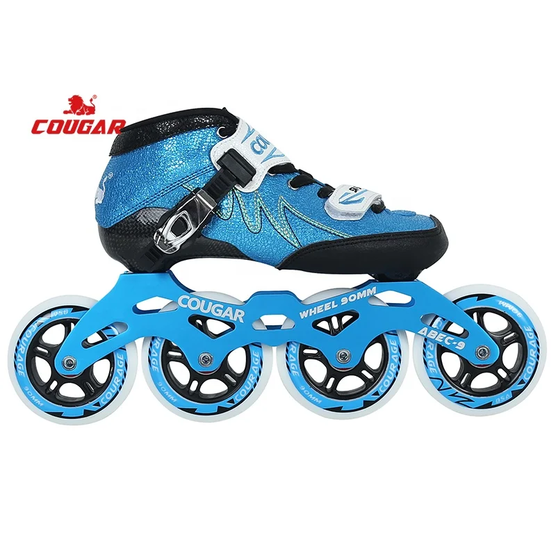 SR3 Professional Inline Speed Skates Kids Carbon Fiber Roller Skates Shoes Racing Skating