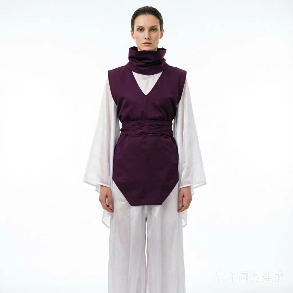 Disfraz de Cosplay de Choso del Anime Jujutsu Kaisen con Chaleco, Protector de Cuello, Cinturón y Pantalones Elásticos Blancos, Kimono de Choso para Halloween