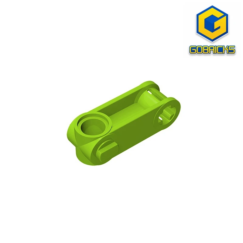 Gobricks GDS-1172  Technical, Axle and Pin Connector Perpendicular 3L with Pin Hole compatible with lego 32068 DIY gifts