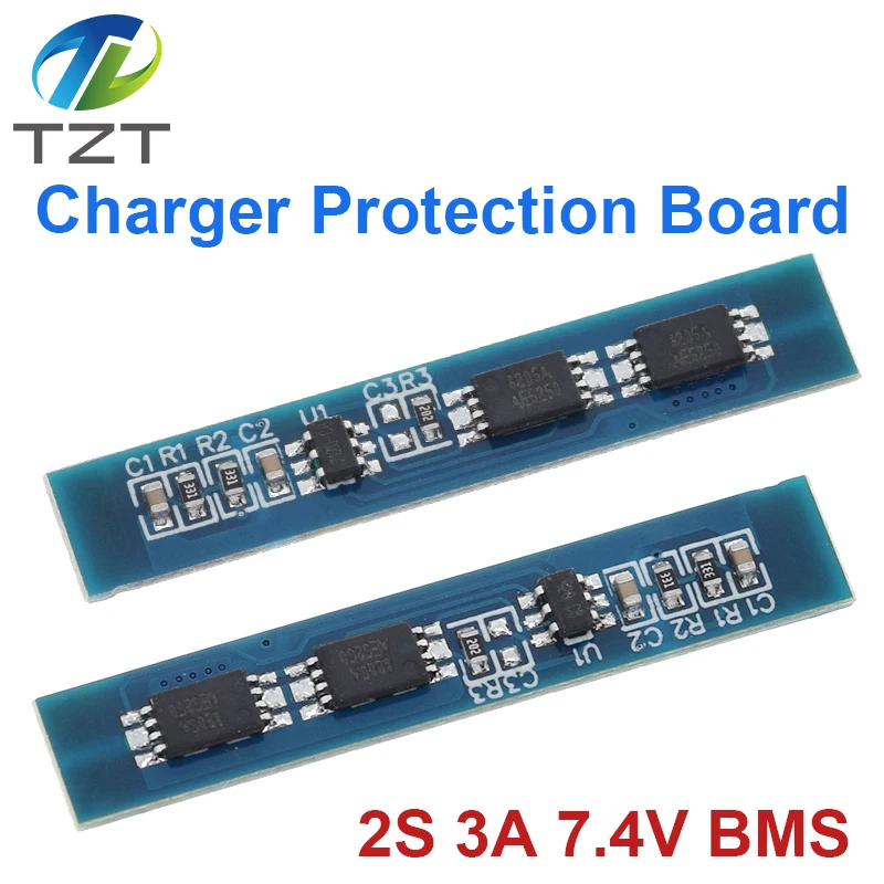 2S 3A Li-ion Lithium Battery 7.4 8.4V 18650 Charger Protection Board BMS PCM For Li-ion Lipo battery cell pack smart electronics