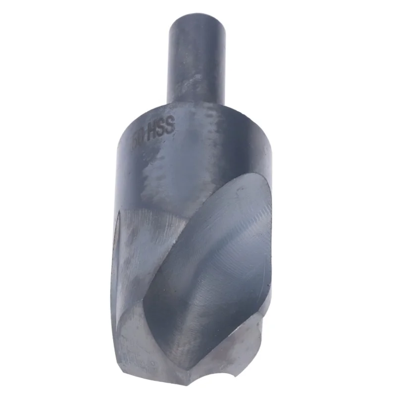 

50mm Twist Drill Bit High Speed Steel 118 Degree Spiral Drilling Bit With 3/4in Small Shank
