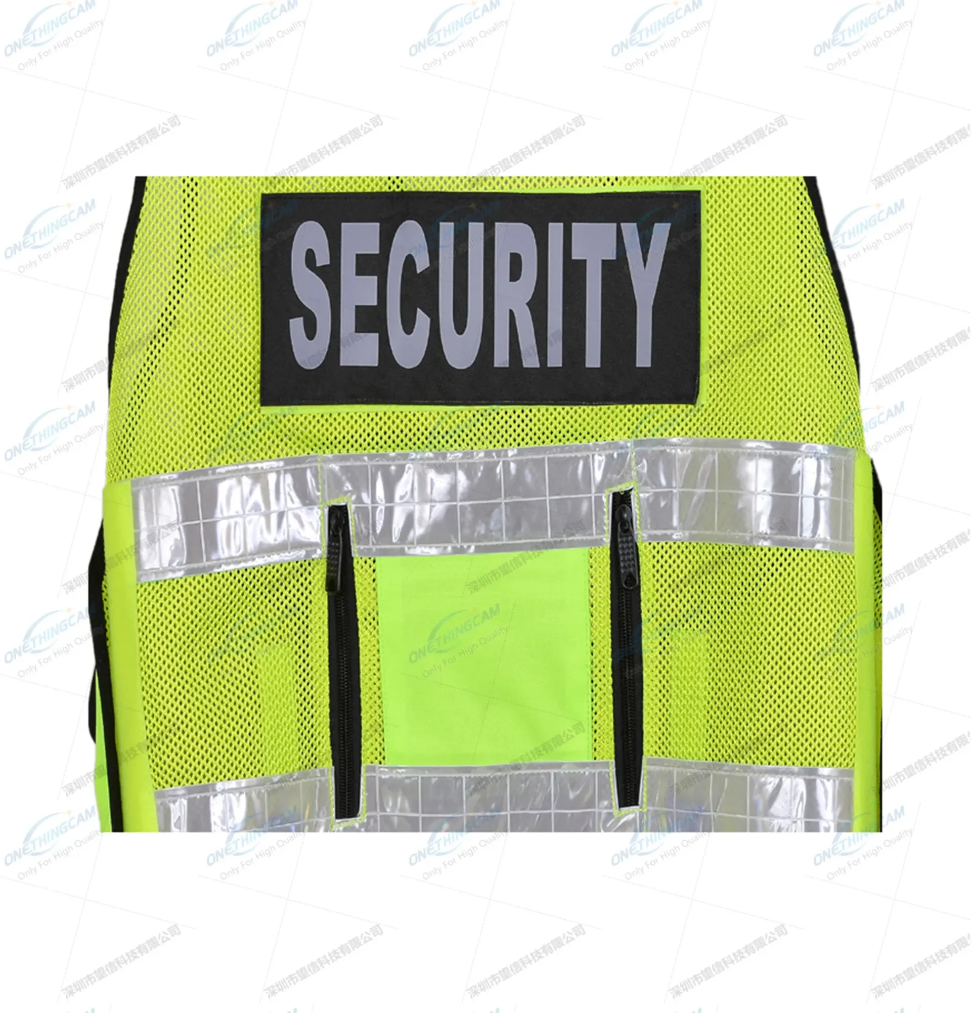 Hi Viz  Tactical Vest Security Reflective Safety Vest With For Enforcement  With Pockets Tactical Vest(Green)