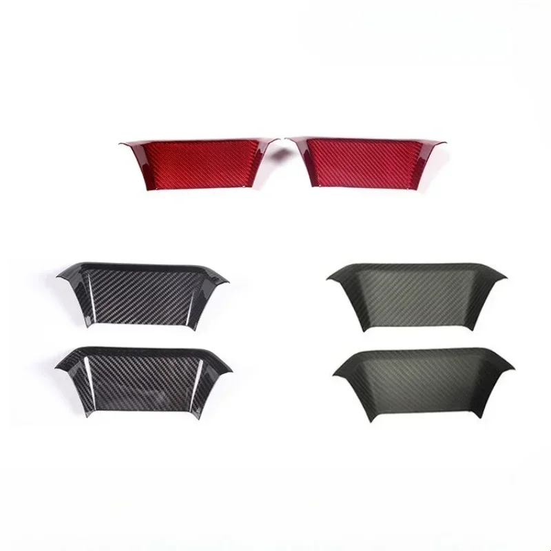

For Lamborghini Urus Real Dry Carbon Fiber 2018-2023 Seat Headrest Front Decorative Cover Interior Modification Accessories