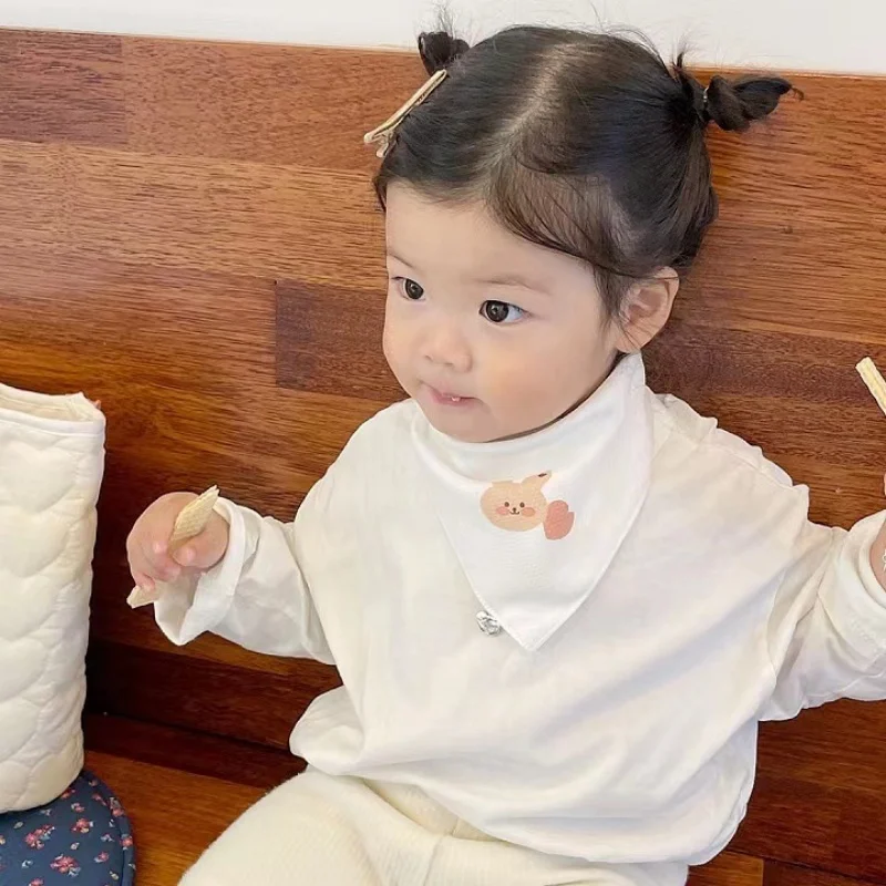 Personal isiertes Baby-Speichel tuch, kleines Lätzchen für Kinder, Dreiecks schal aus reiner Baumwolle, Taschentuch, saugfähiges quadratisches Handtuch