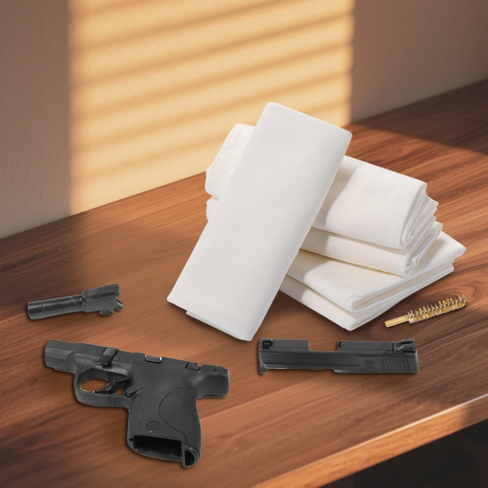 Paños absorbentes sin pelusa para limpieza y mantenimiento de armas - imagen 5