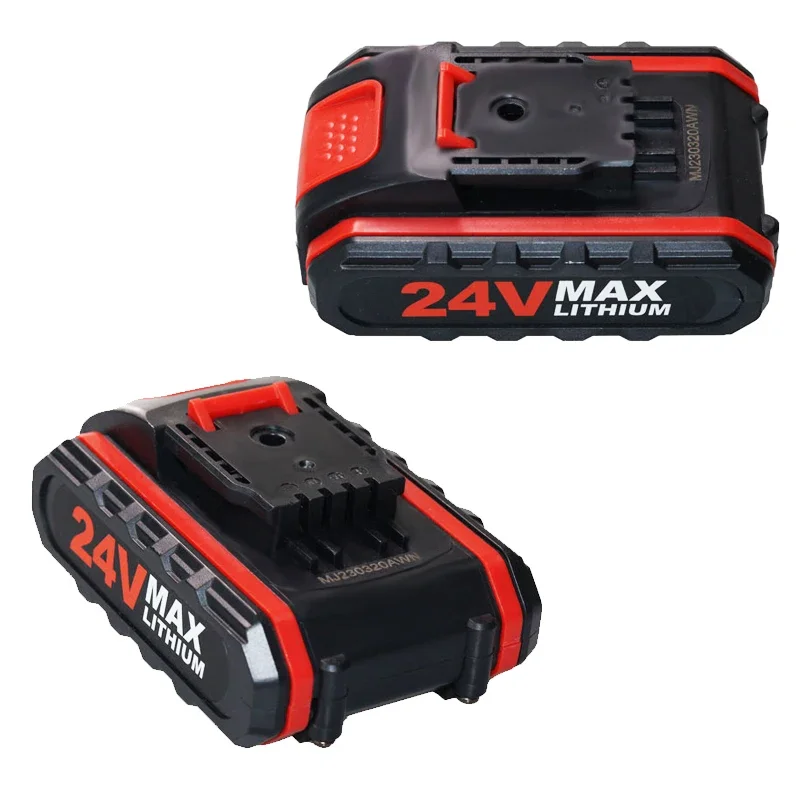 24VMAX 12800mAh lithium battery, cordless screwdriver power tool replacement battery, electric drill, etc. 2A charger