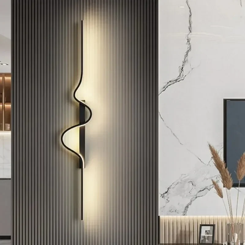 Modern Bedside Led Wall Lamps For Living Room Stairs Office Loft Bedroom Interior Wall Light Fixture Wall Lamp Home Decr