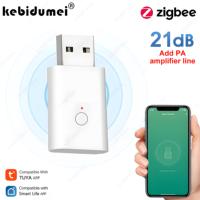 Tuya ZigBee3.0 Repeater Amplifier USB Signal Extender Smart Home Device Expand Smart Life APP Control works with ZigBee Gateway