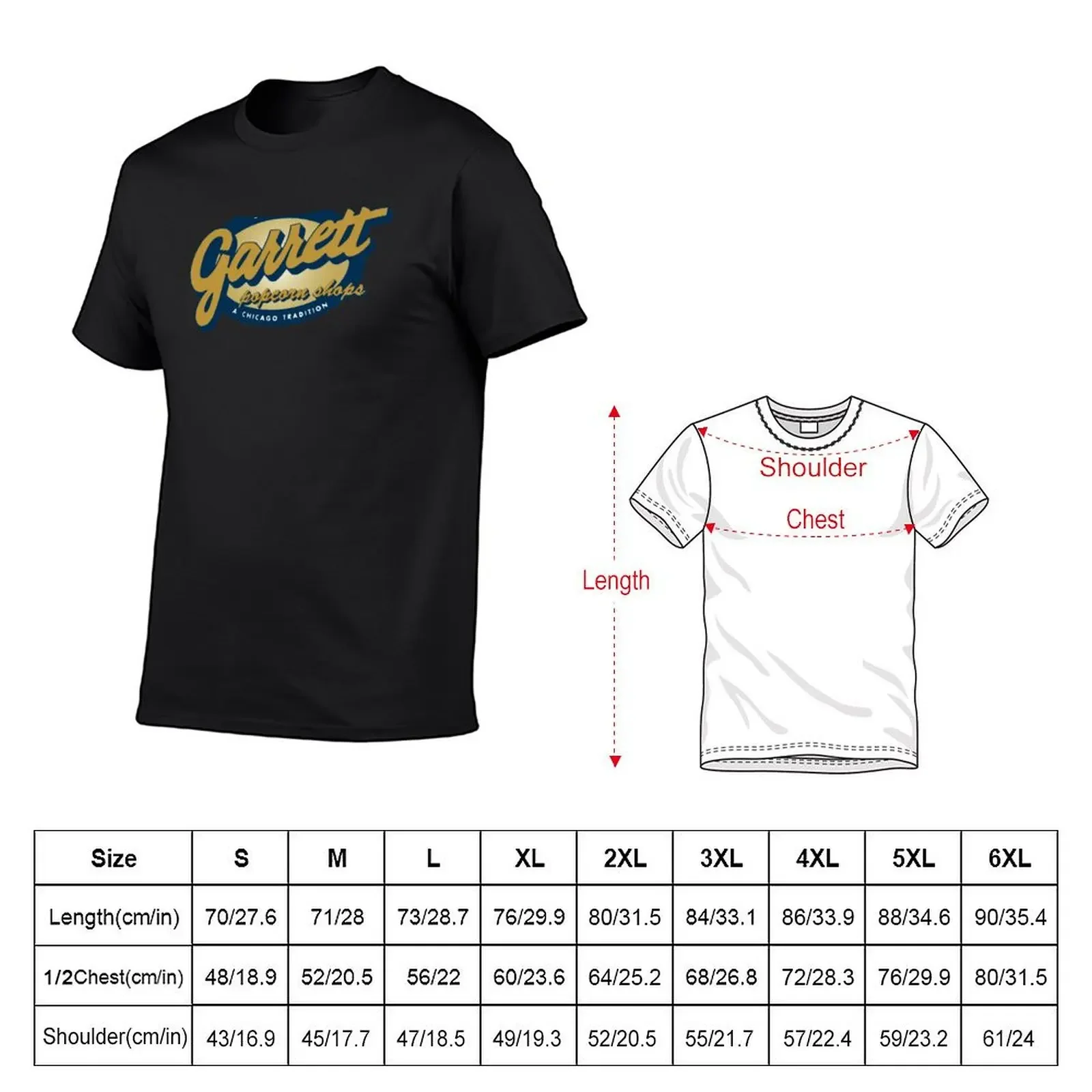 GARRET POPCORN SHOPS T-shirt plain tees sublime mens t shirts