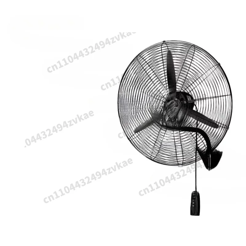 Industrial fan, Wall mounted high power, Powerful pure copper motor 500 / 650 / 750, Shaking head factory horn fan, Wall fan