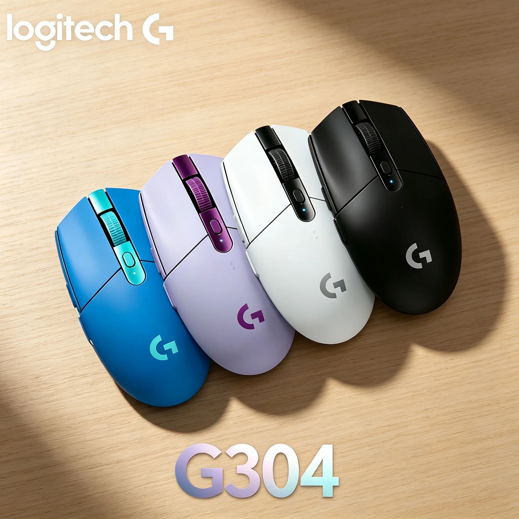 Logitech G304 Wireless Mouse Energy‑Saving Design For Long‑Time Gaming Play And Office Continuous Work