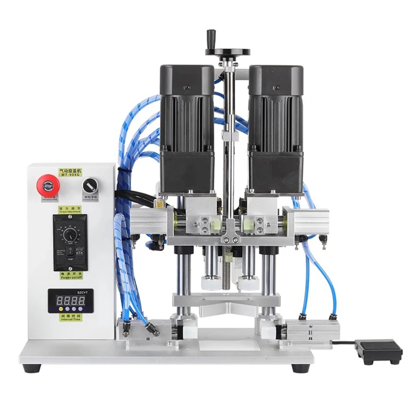 New Style Automatic、duckbill bottle、plastic bottle and spray bottle capping machine