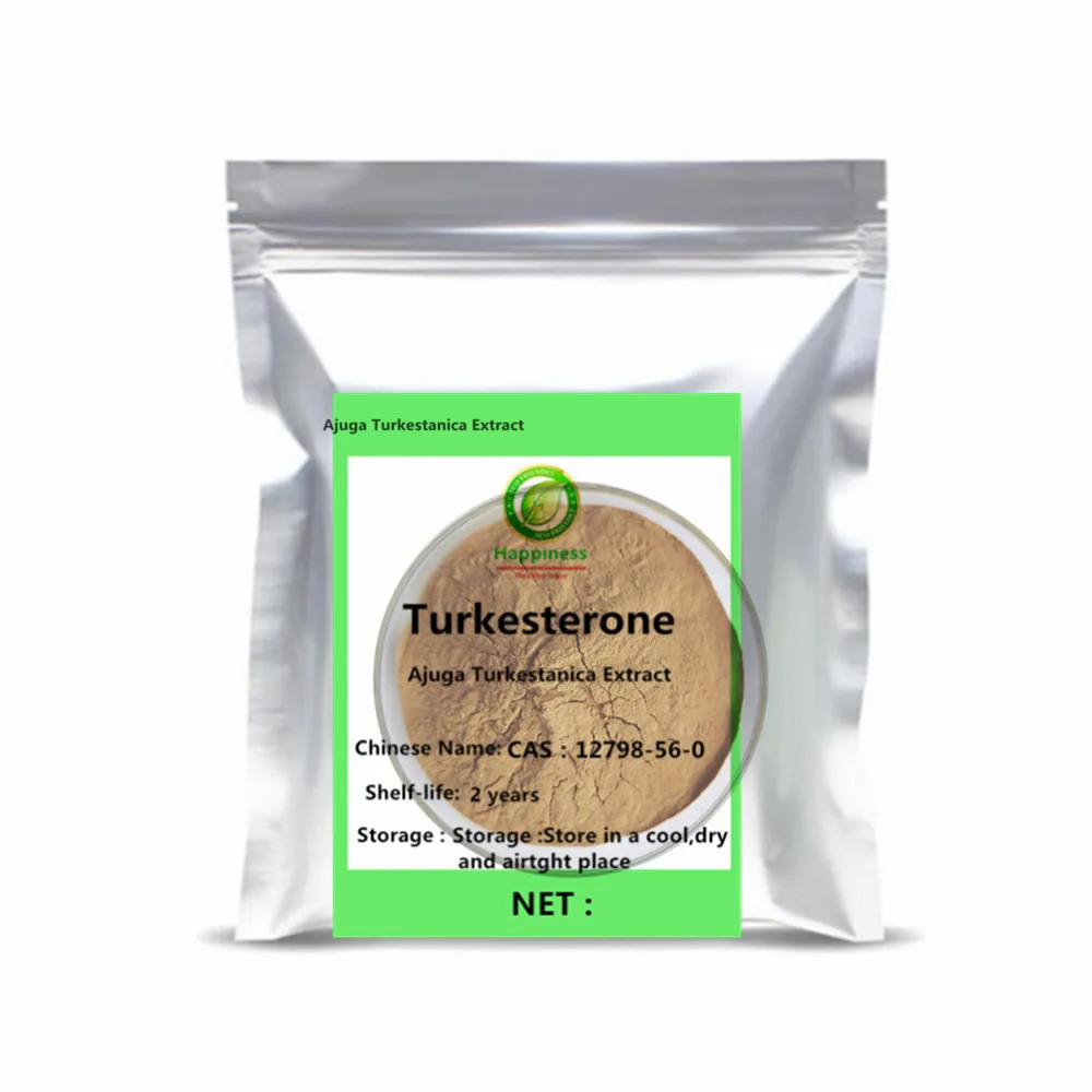 

98% ATE Ajuga Turkestanica Extract CAS 12798-56-0 Natural Turkesterone Powder Antioxidant Body Skin Care Cosmetic Food Grade Raw