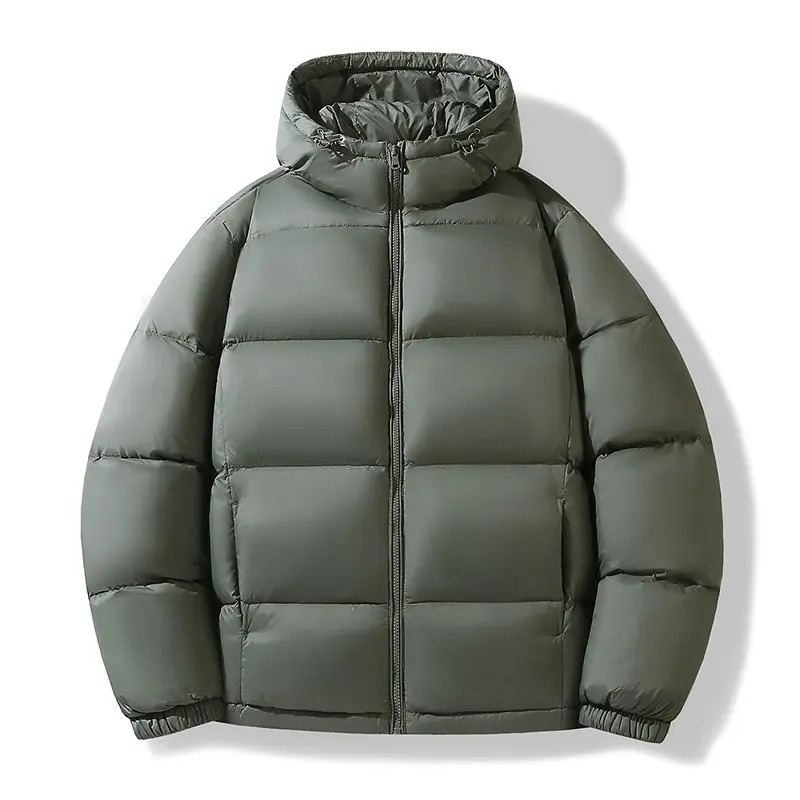 2026 Winter Style Casual Men's Hooded Loose Down Jacket