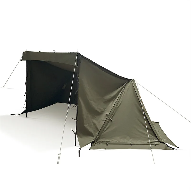 Roof type shelter field camping tent removable bracket portable folding