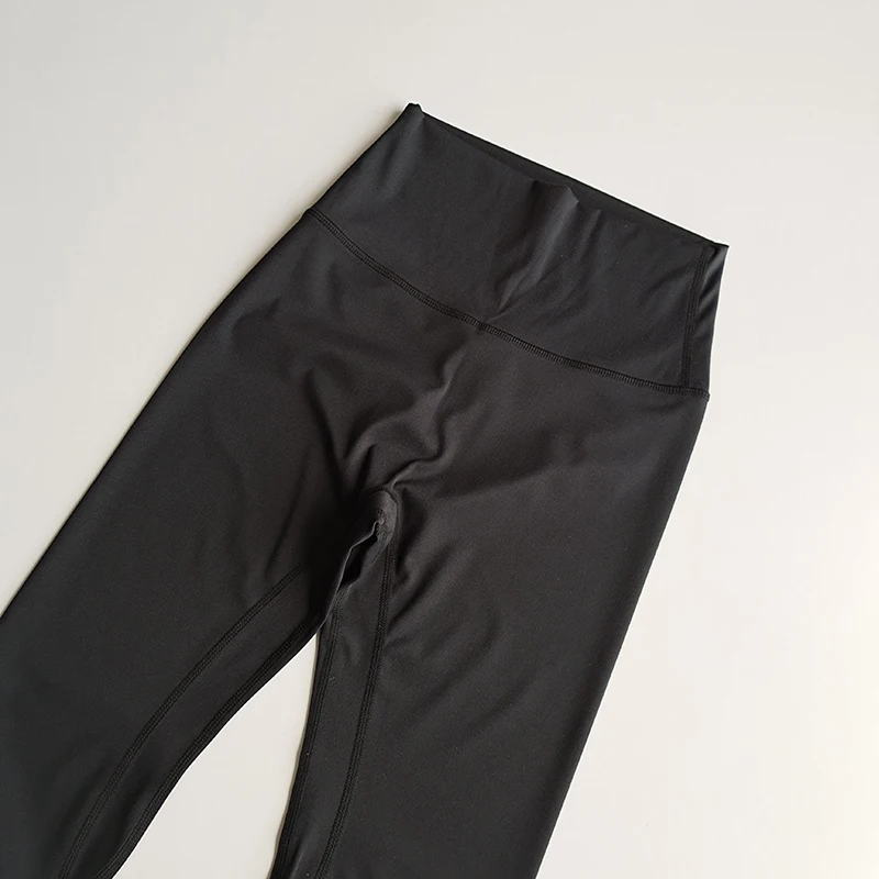 Fitness Pants Elastic Tight Fitting Seamless Naked Yoga High Waist Hip Lifting Quick Dry Running Sports Leggings Outdoor Wear image 5