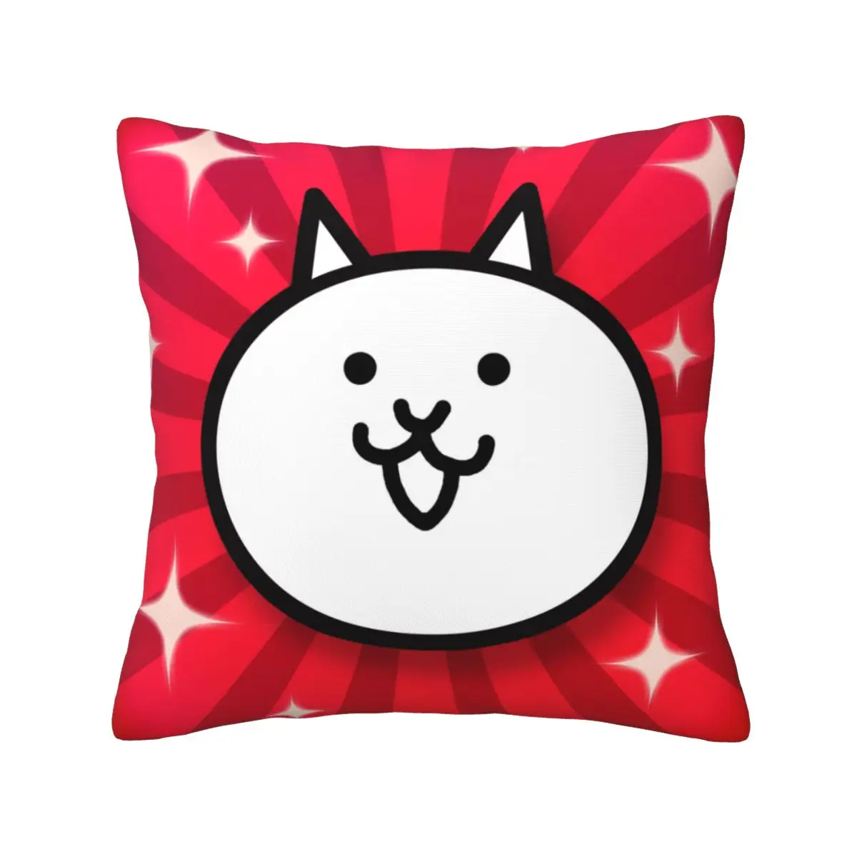 The Battle Cats 2 Cushion Pillow Cover Zipper Throw Pillow Cover Home Decoration Accessories Customizable