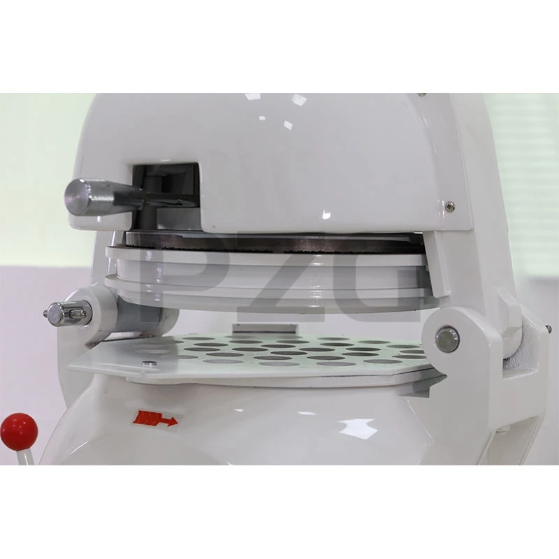 التجارية الصغيرة الخبز البيتزا العجين مقسم آلة مستديرة مخبز الحبوب المنتج القاطع كعكة مستديرة العجين الكرة صانع ماكينة