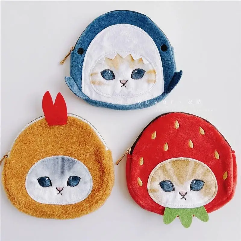 

Cute Kawaii Mofusand Coin Purse Tissue Bag Storage Bag Mini Makeup Bag Cartoon Anime Fashion Gifts For Girlfriends and Children