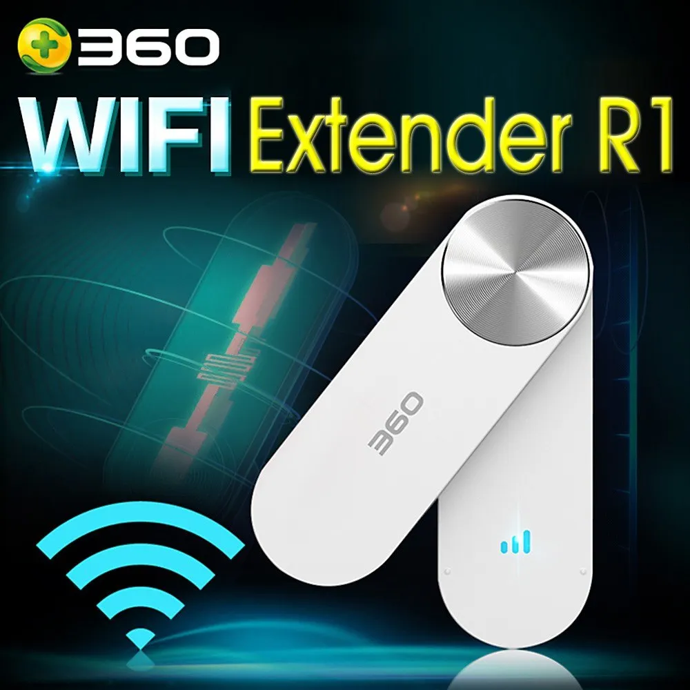 360 Wifi Extender R1 Wireless Network Wifi Amplifier Repeater Wifi-extender Signal Booster Wireless Wifi Extend Signal Usb