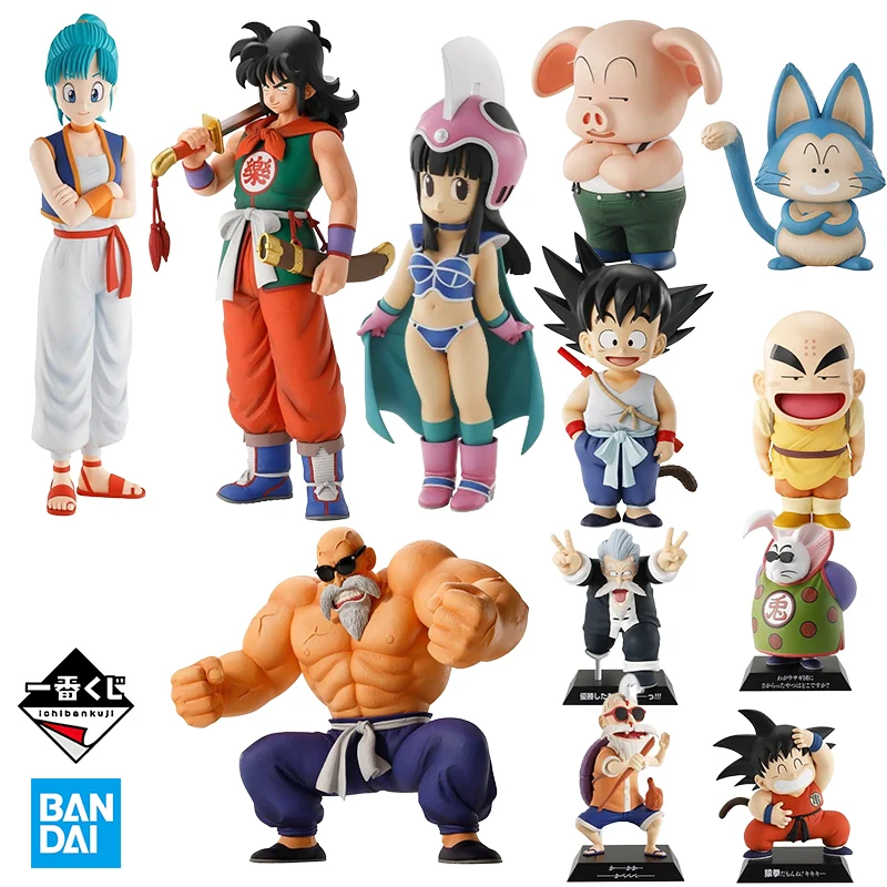 

Bandai Dragon Ball Ichiban Sun Wukong's Cultivation Chapter Kuji Son Goku Bulma Yamcha Chichi Master Roshi Коллекционное аниме