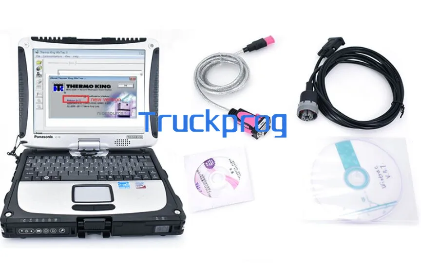 

Thoughbook CF19 laptop+Wintrac for Thermo King auto truck forklift diagnostic tool Wintrac Thermo-King Wintrac cable