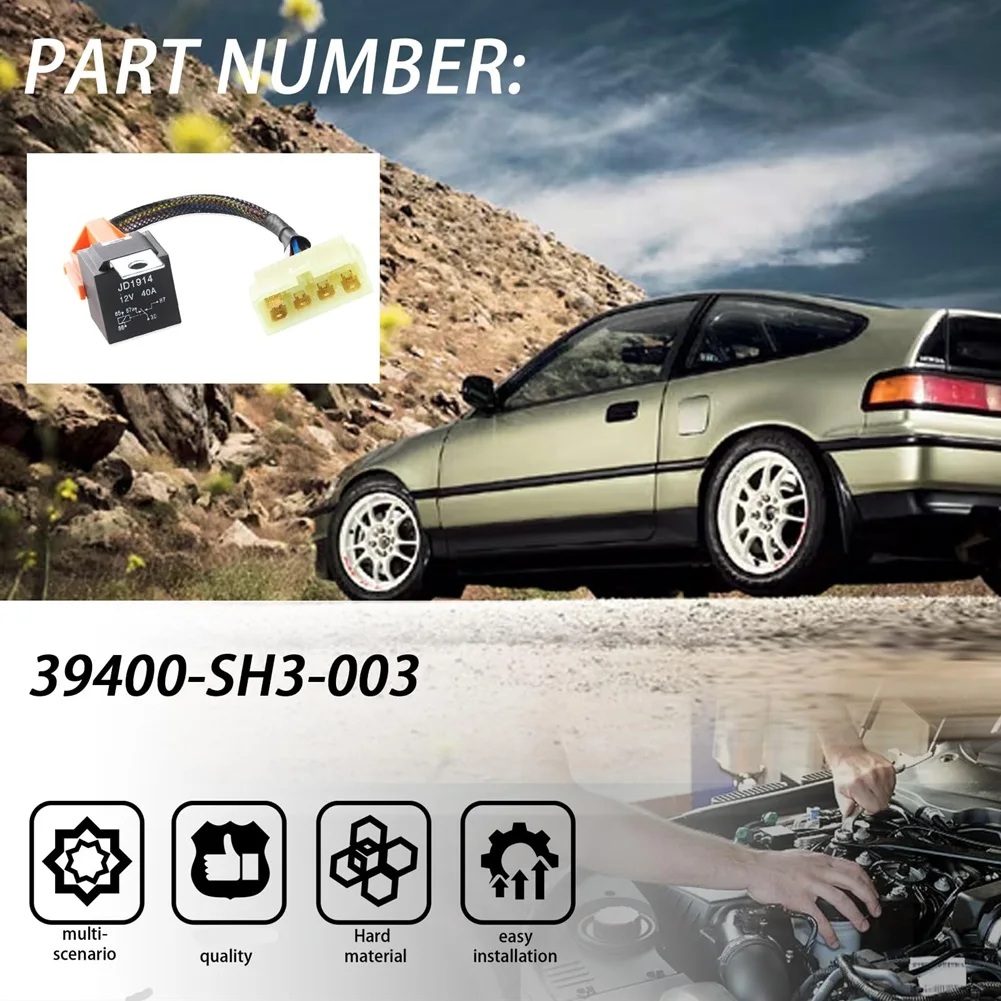 

AB16-39400-SH3-003 New Main Relay Conversion Kit For Honda 88-91 Civic/CRX 86-93 Integra 86-90 Legend