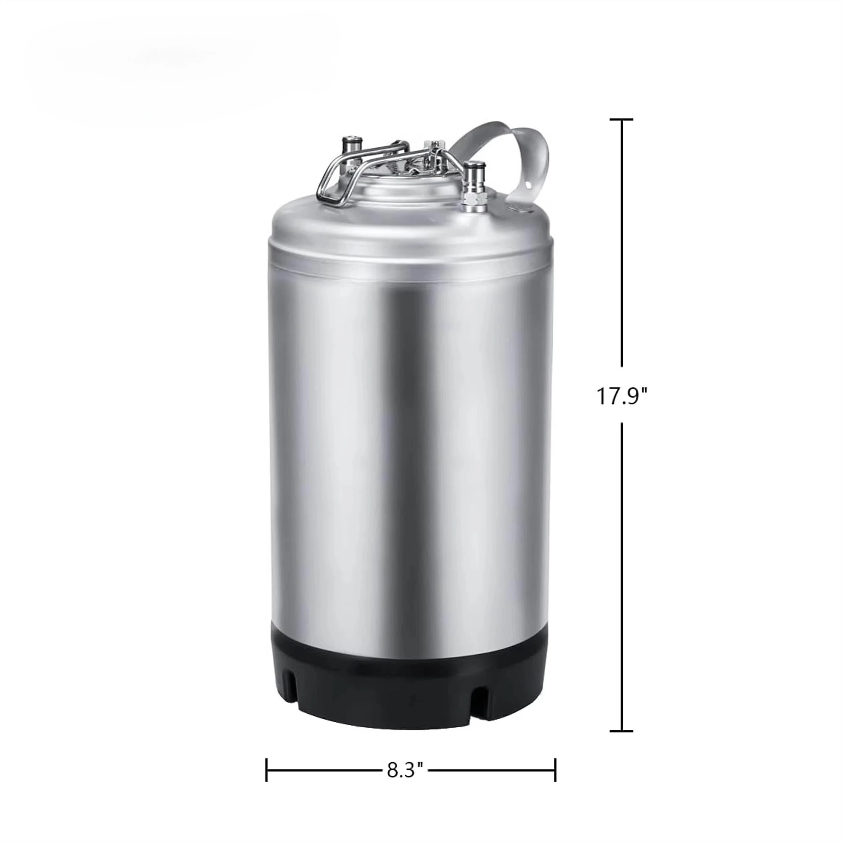 

12L Soda Home Brew Ball Lock Connector Cornelius Keg Perfect for Nitro Cold Brew Coffee Craft Beer Dispenser