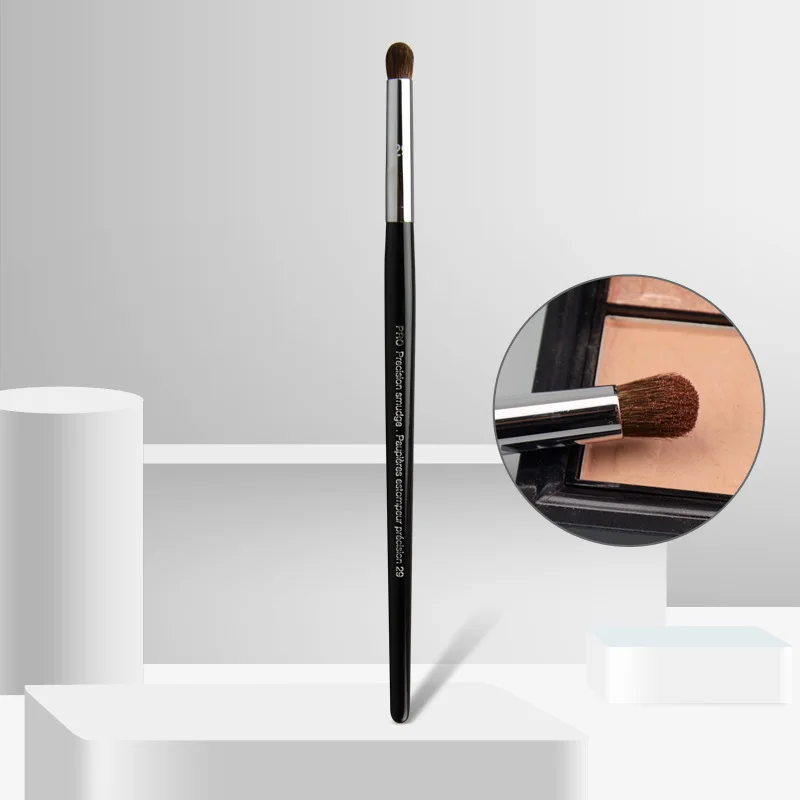Professional Eye Detail Makeup Brush Soft Goat Hair Long Handle #29 Pro Pointed Precision Smudge Make up Brush
