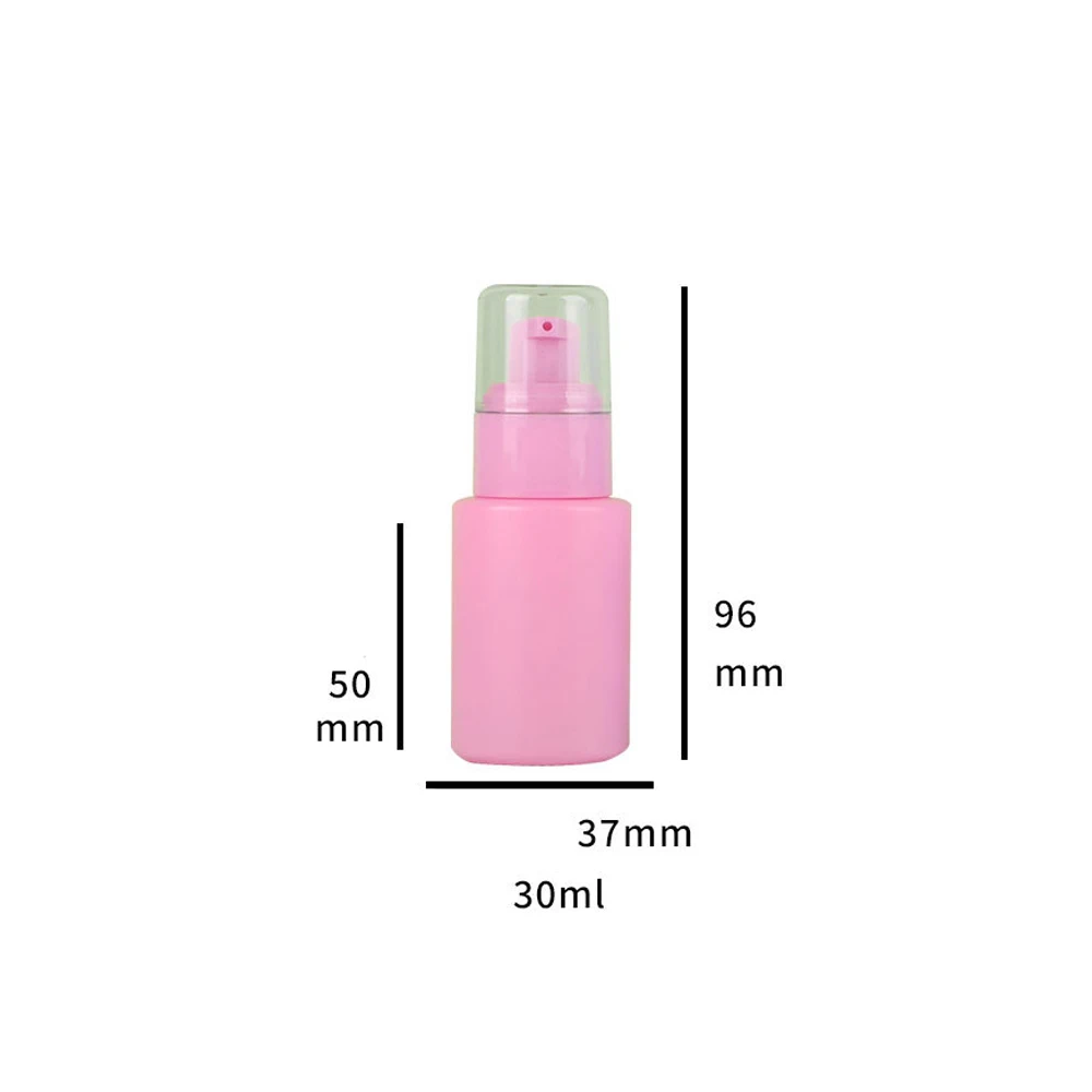30ml Pusta szklana butelka z pompką Podróżny dozownik podkładu Pusty pojemnik do wielokrotnego napełniania na płynny krem ​​do ciała Olejek eteryczny