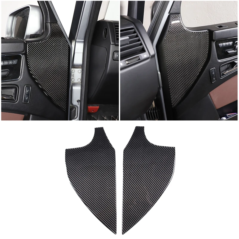 

Carbon Fiber Car Front Door Panel Pad Anti-Crash Cushion Trim Kit For Mercedes Benz G-Class W463 2004-2018 Car Accessories