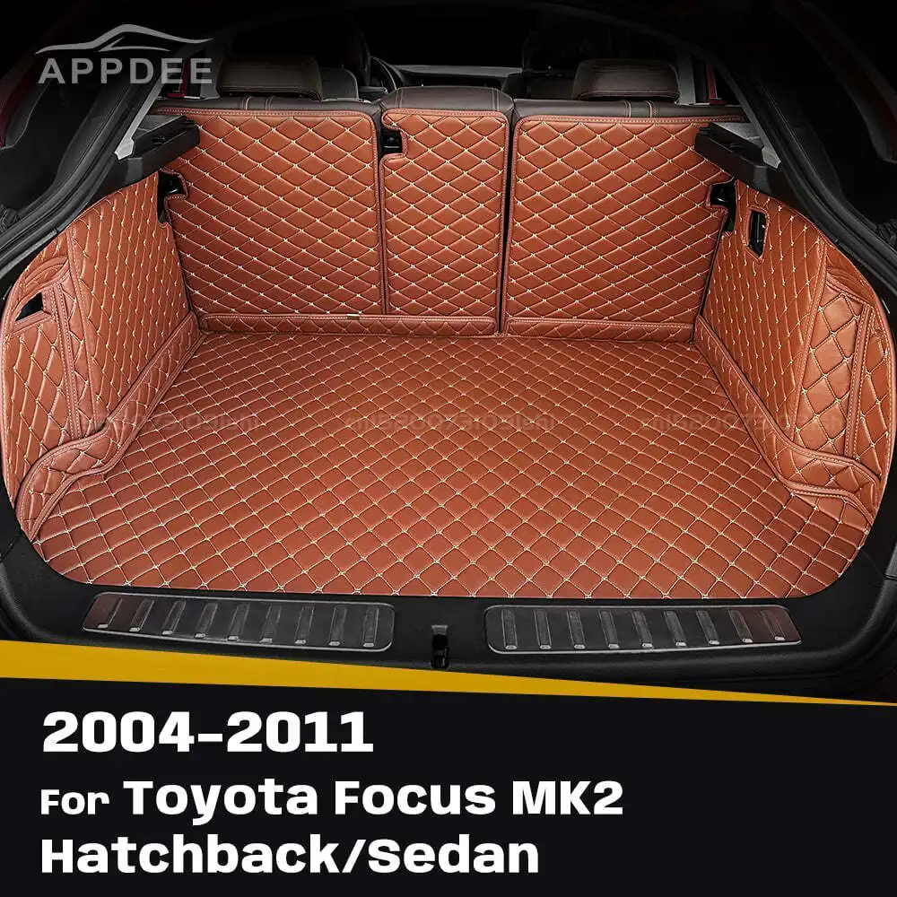 

For Toyota Focus MK2 Hatchback/Sedan 2004-2011 Auto Full Coverage Trunk Mat Car Cargo Liner Interior Accessories
