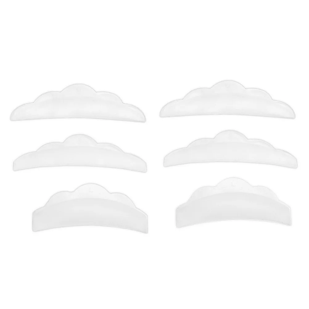 

3Pairs Eyelash Lifting Pads Premium Silicone Reusable for Eyelash Perm Extension Lift Kit Easy Clean Gentle on All Eye Shapes