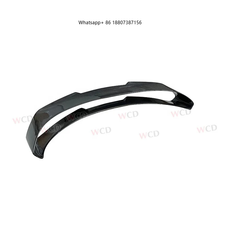 

Real Carbon Fiber Car Rear Bumper Spoiler forAlfa Romeo Giulia Spoiler Sedan 2015 - 2021 Rear Trunk Spoiler Boot Wing GTA Style