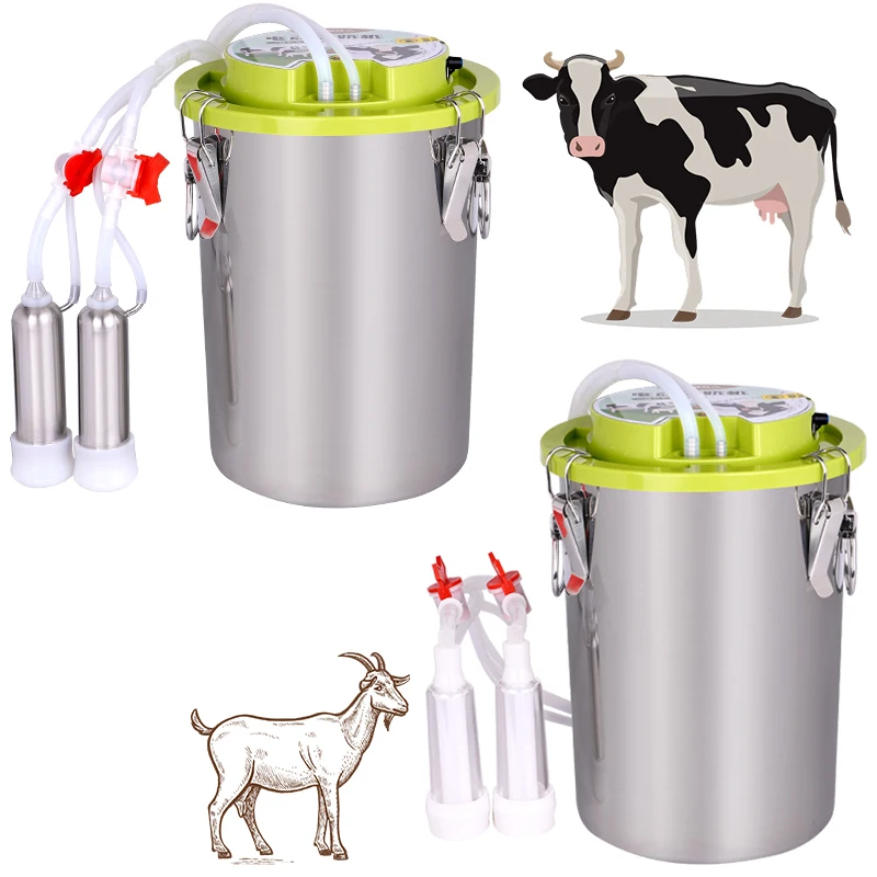 Mesin Perah Terintegrasi untuk Sapi Kambing Domba Dengan Ember 8L 12L 16L