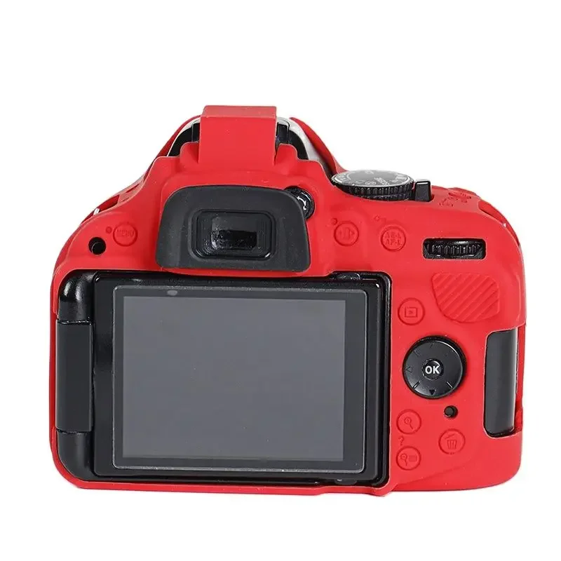 D5200 Silicone Armor Skin Camera Case Body Cover Protector For Nikon D5200 Digital Camera