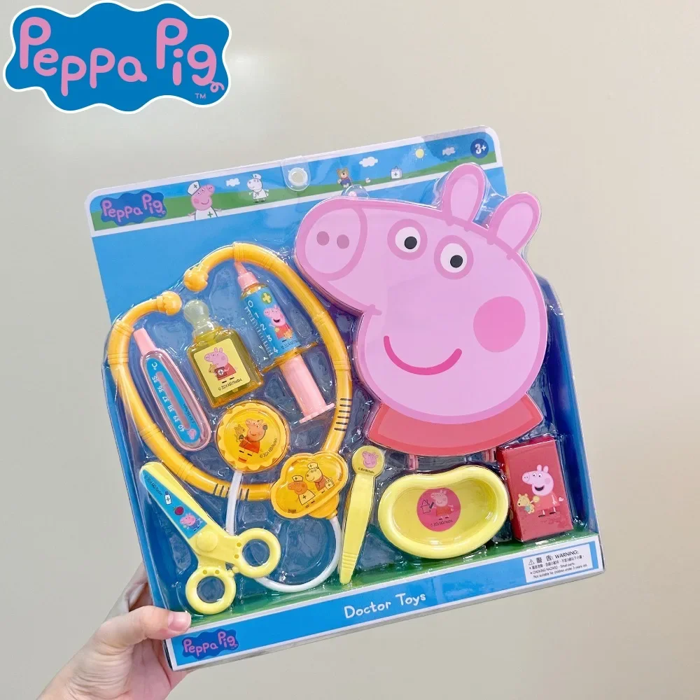 Cute Peppa Pig Children's Toys Kids Role Play Doctor Toy Set Educational Toys Intellectual Development Birthday Present