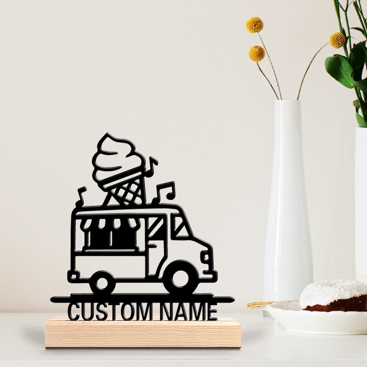 Baby Nursery Cart - 1pc Romantic Personalized Custom food cart