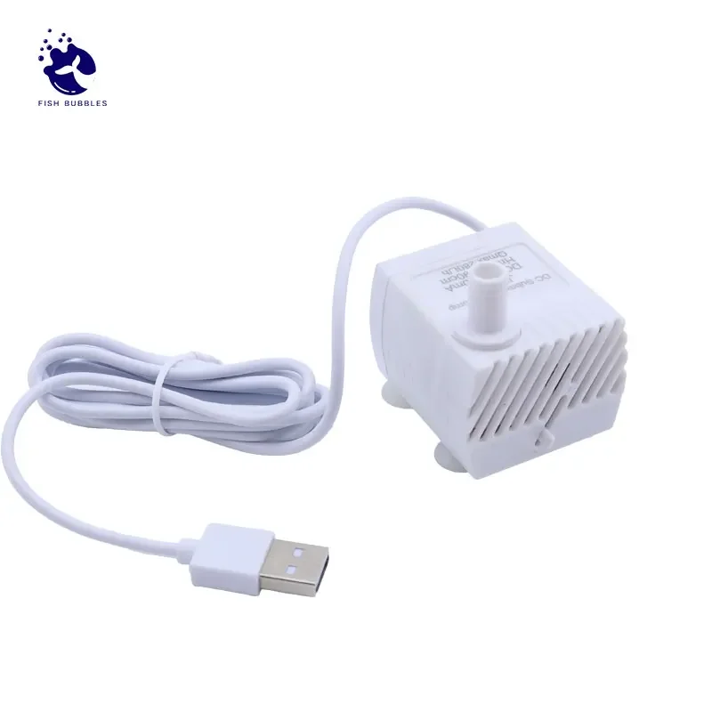 

Aquarium Submersible pump Water Pump Mini DC5V USB Power interface 280L/h Suitable for small fish tanks