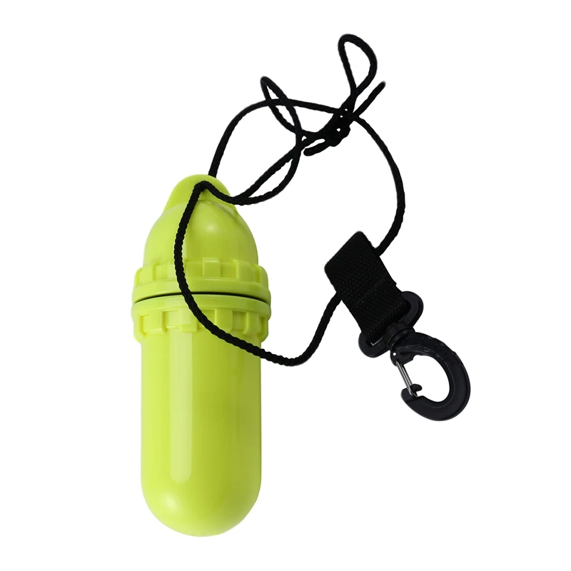 Kayak Diving Dry Box Diving Snorkeling Waterproof Cylindrical Dry Box With Clip With Snap Hook And Hanging Rope