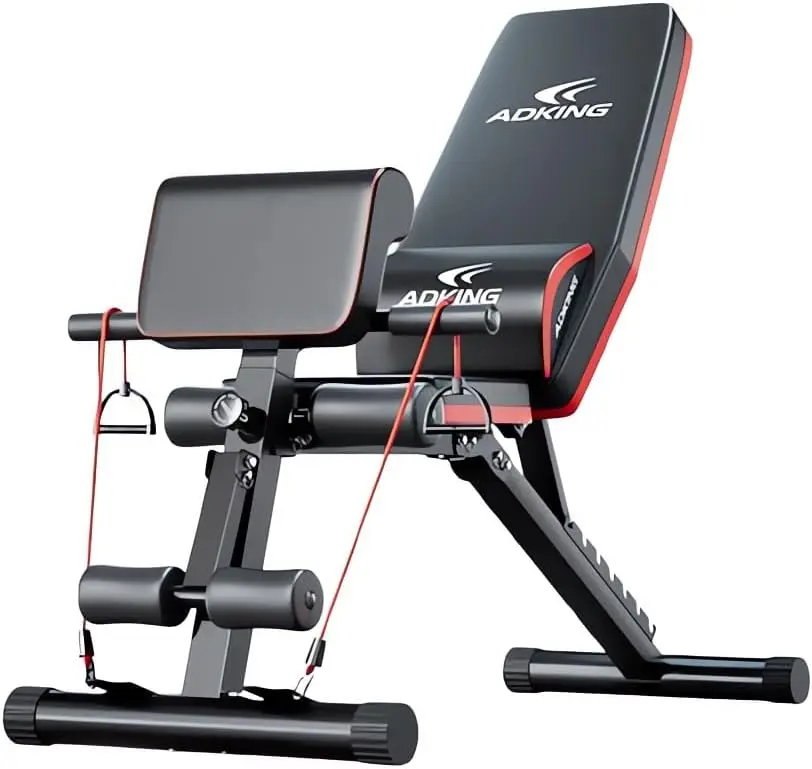 

13-in-1 Multifunctional Dumbbell Bench Press Sit-Up Chair Adjustable Folding Home Gym Equipment for Strength Training Core Worko