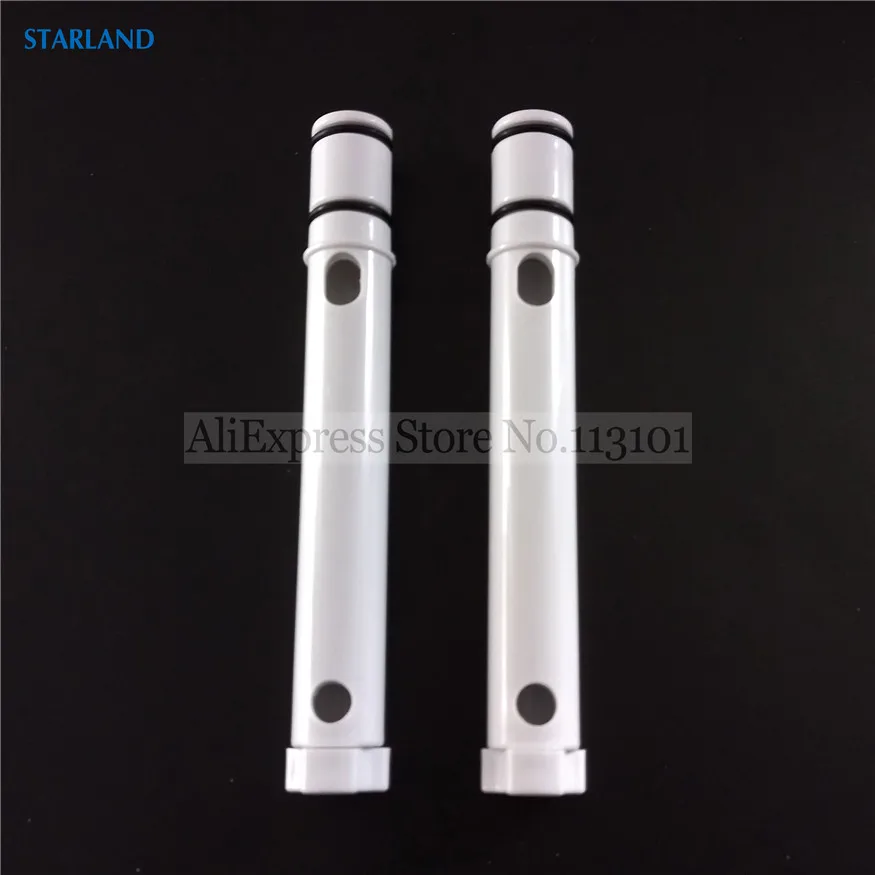 A Pair Special White Puffing Air Pipes With Adjustable Air Holes Accessory Donper Soft Ice Cream Machines Diameter 18mm