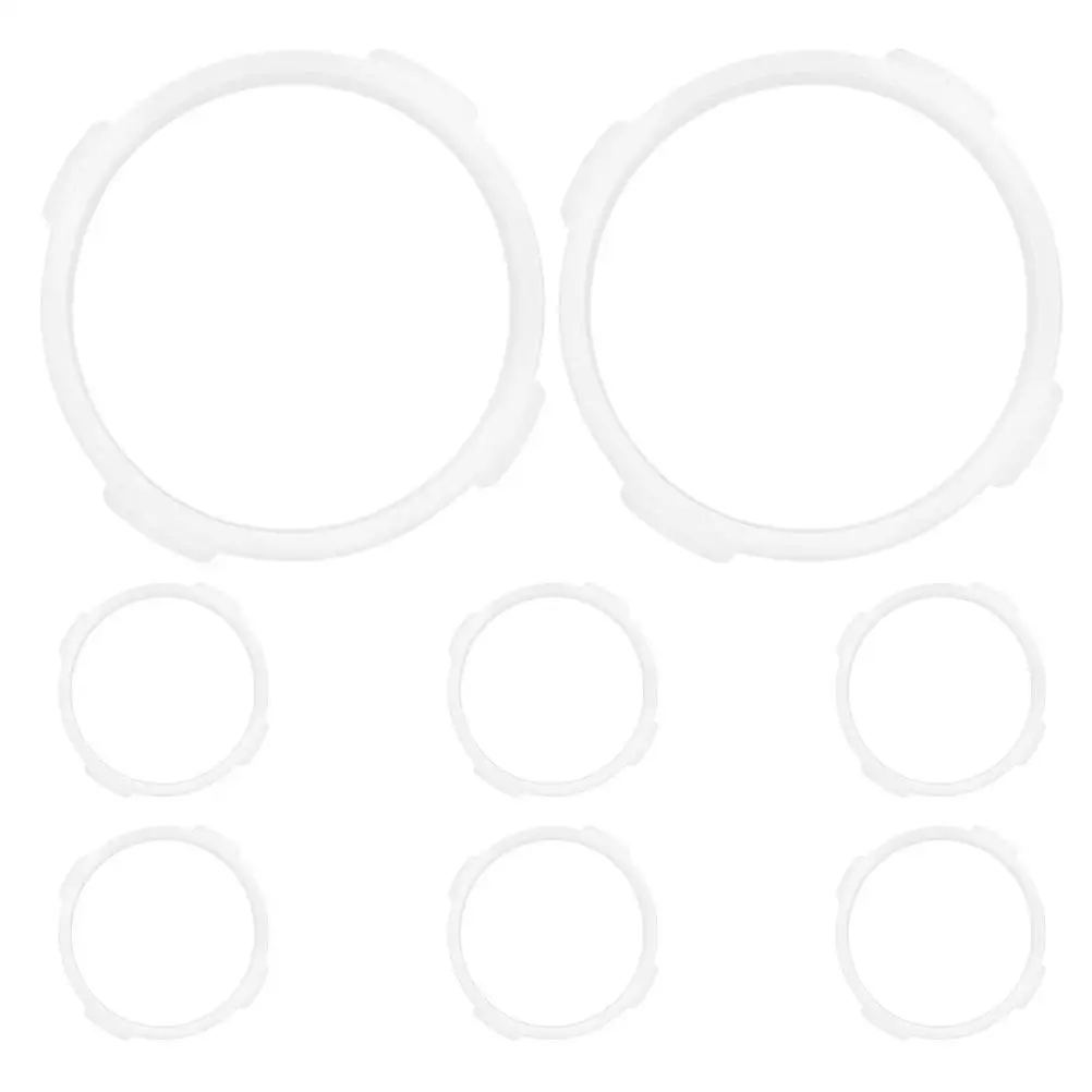 

8 Pcs White Hamster Tunnel Connectors for Cage DIY Straight Curve Replacement Tubes Pet Accessories Small Animal House