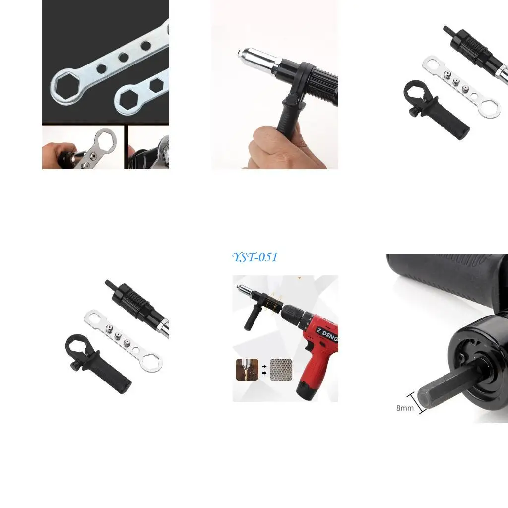 Bộ chuyển đổi súng đinh tán điện E15A Bộ kết nối súng đinh tán cho công cụ đinh tán