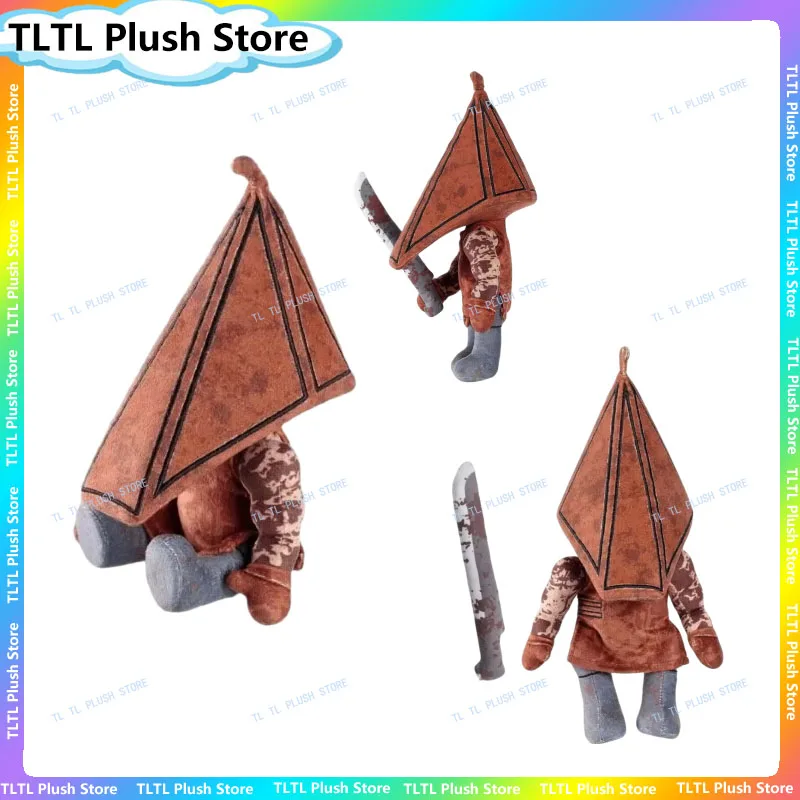 Silent Hill Red Pyramid Thing Plush Toy Stuffed Creative Doll Game Periphery Soft Collectible Decoration Gift Horror Game Fans