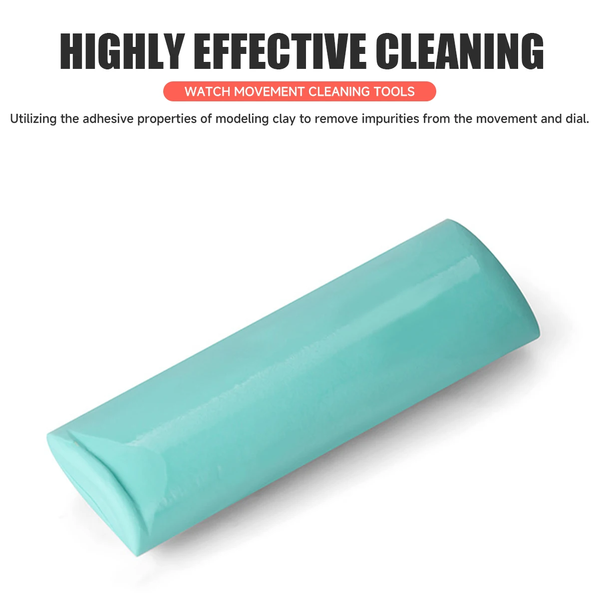 Professional Watchmaker Tool Green Rodico Putty Bergeon 6033 Watch Dust Removal Watch Dial Cleaner 1pc Watch Accessory